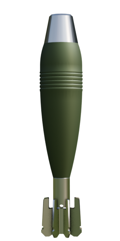 MORTAR AMMUNITION - 60MM - CSD - Componentes & Sistemas de Defesa